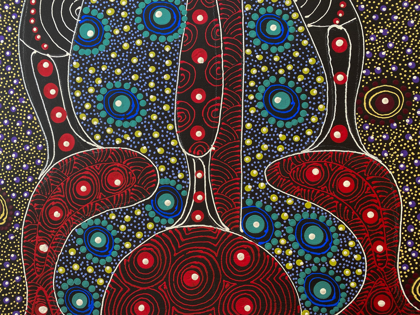 COLLEEN WALLACE NUNGARRAYI (NUNGARI)  - Dreamtimes Sisters