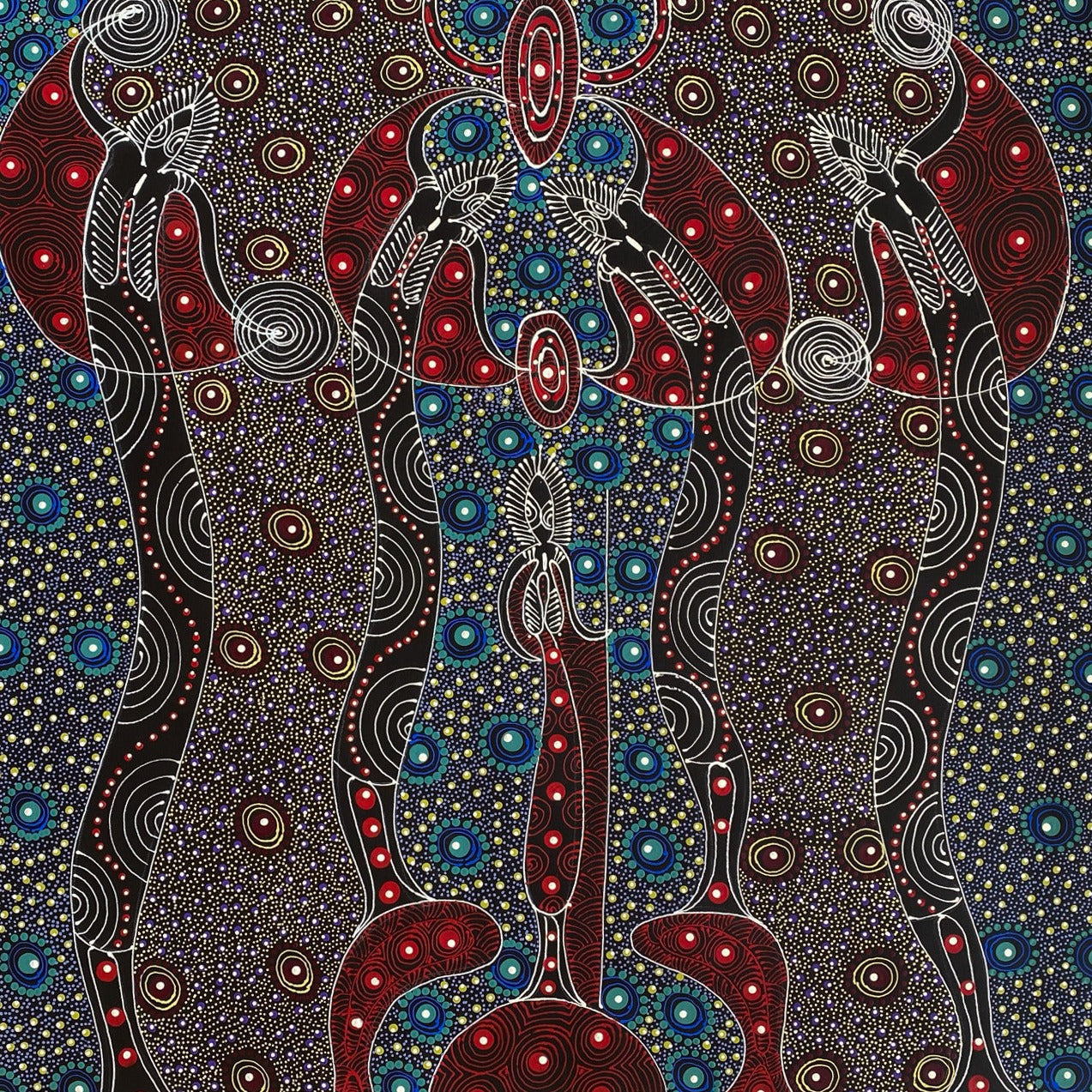 COLLEEN WALLACE NUNGARRAYI (NUNGARI)  - Dreamtimes Sisters