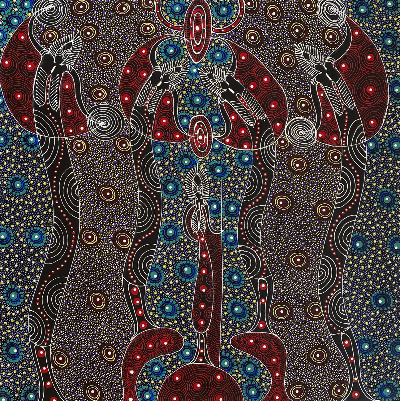 COLLEEN WALLACE NUNGARRAYI (NUNGARI)  - Dreamtimes Sisters