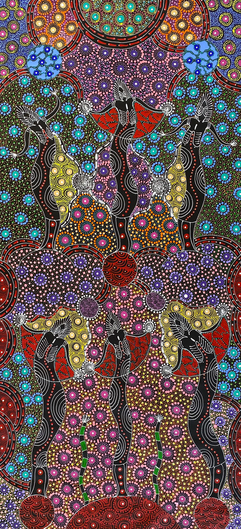 COLLEEN WALLACE NUNGARRAYI (NUNGARI) - Dreamtime Sisters