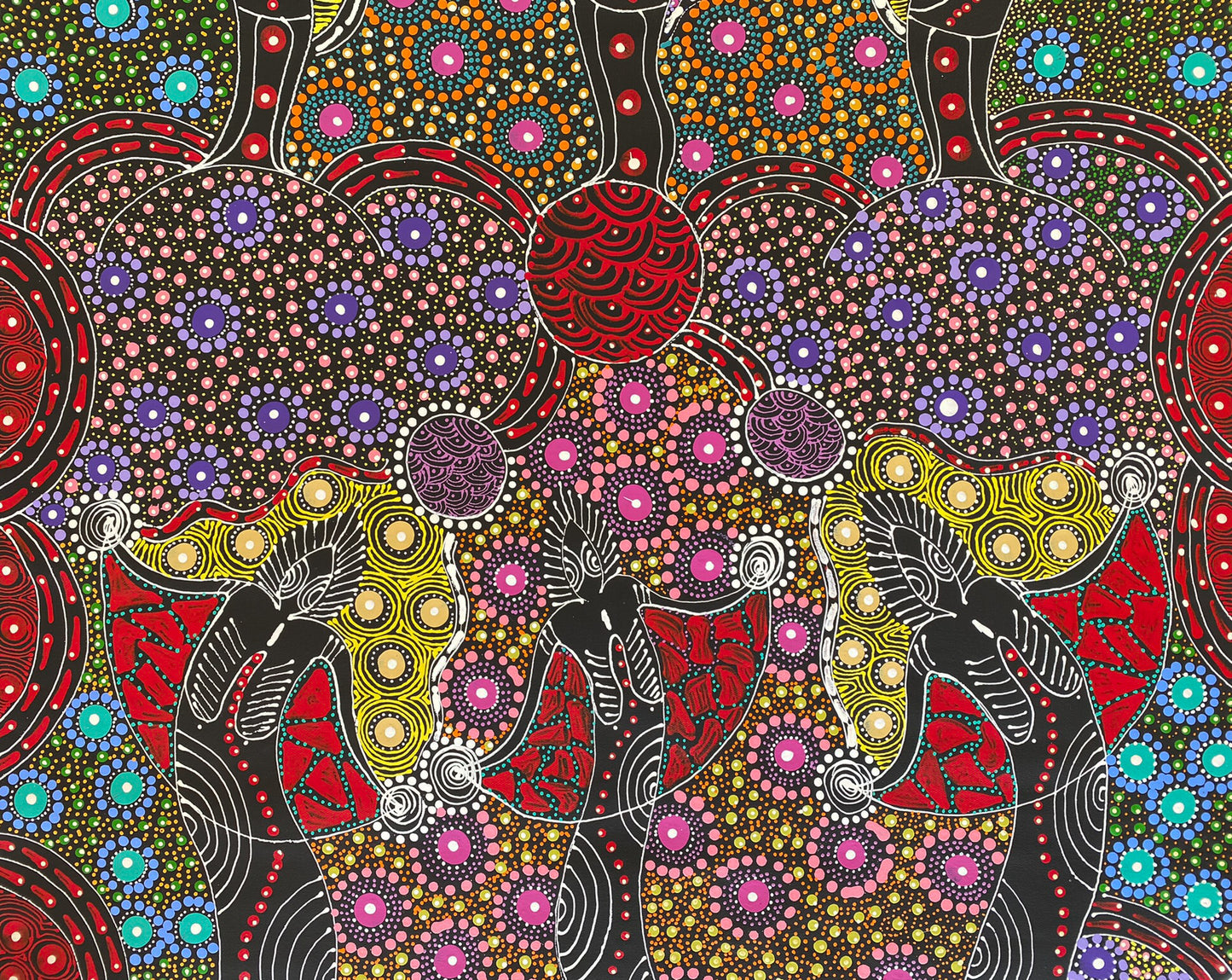 COLLEEN WALLACE NUNGARRAYI (NUNGARI) - Dreamtime Sisters