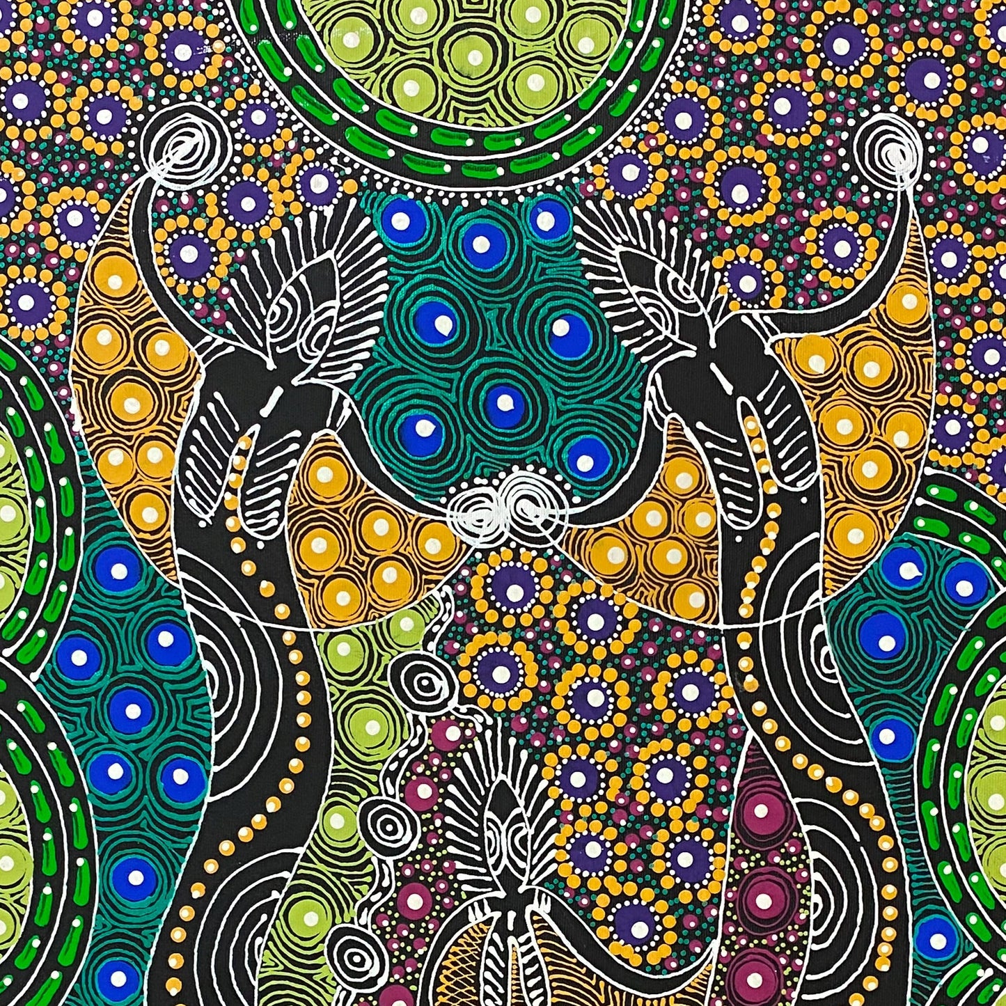 COLLEEN WALLACE NUNGARRAYI (NUNGARI) - Dreamtime Sisters