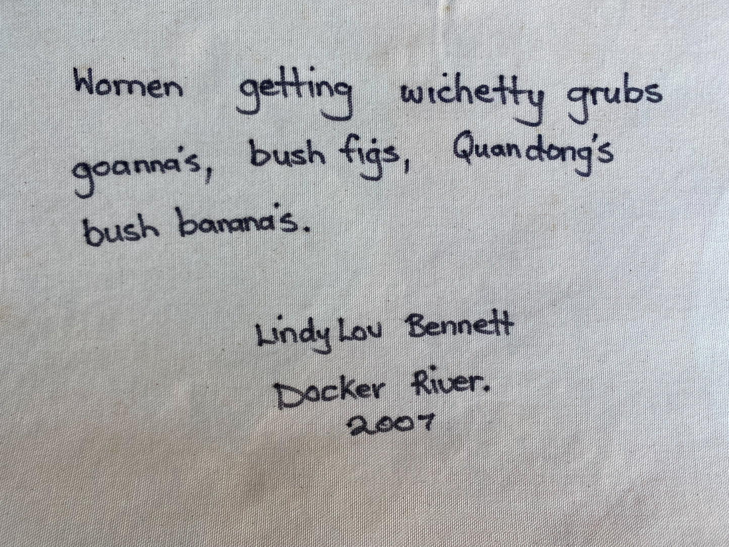 LINDY LOU BENNETT - Bush Tucker