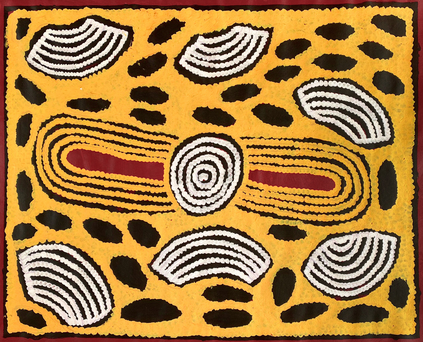 SUSAN GIBSON NAPALTJARRI - Untitled