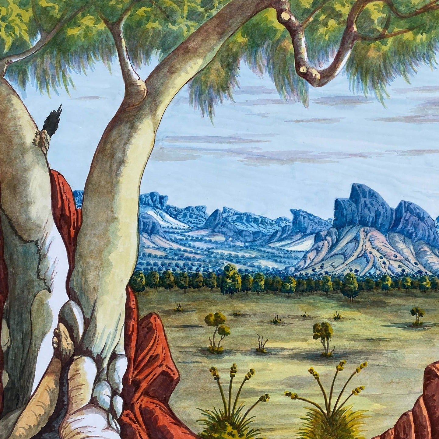 WENTEN RUBUNTJA - Central Australian Landscape