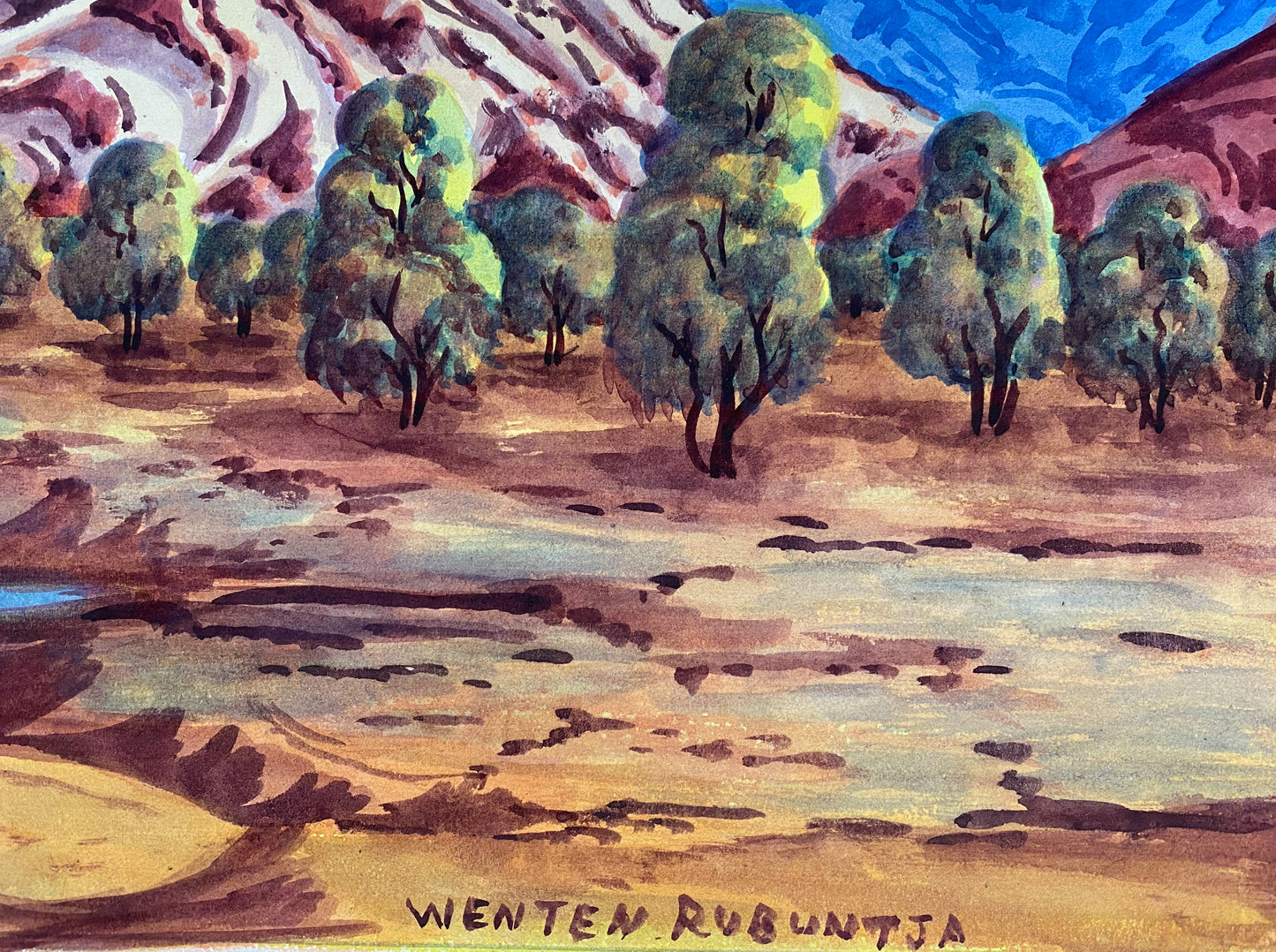 WENTEN RUBUNTJA - Central Australian Landscape