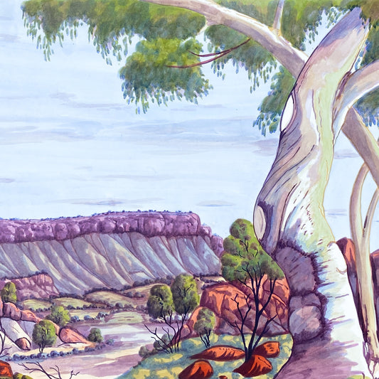 WENTEN RUBUNTJA - Central Australian Landscape